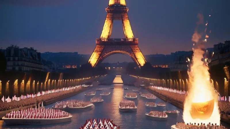 Olympics 2024 : The Spectacular Paris Opening Ceremony!