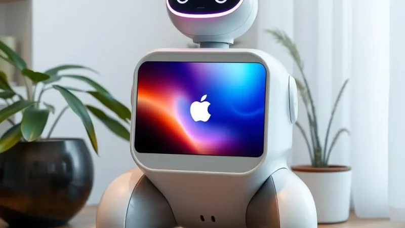 Apple : Next Big Thing. A 360° Rotating Robotic Home Assistant