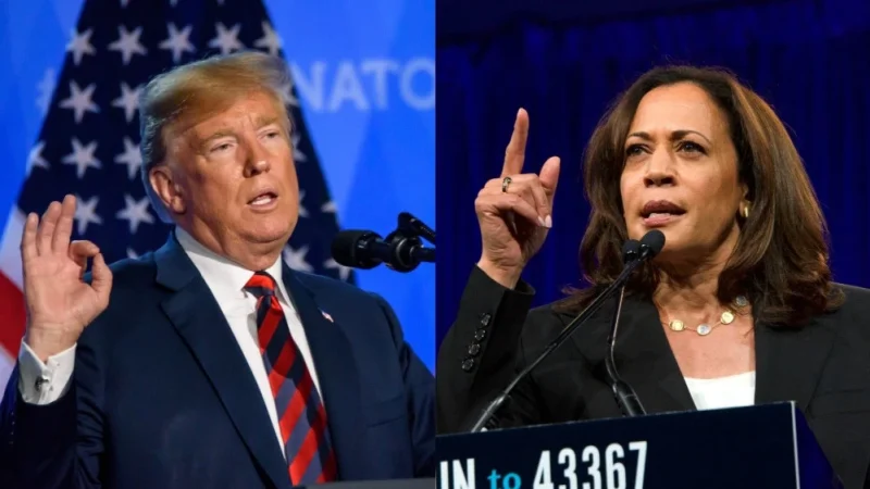 Trump Accepts Debate Challenge : Face-Offs With Kamala Harris